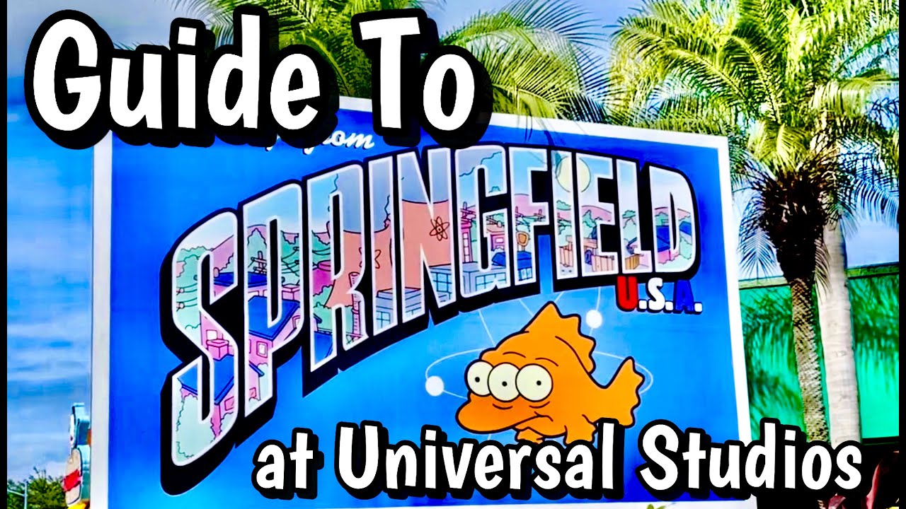 Guide to Springfield & World Expo | Universal Studios Orlando