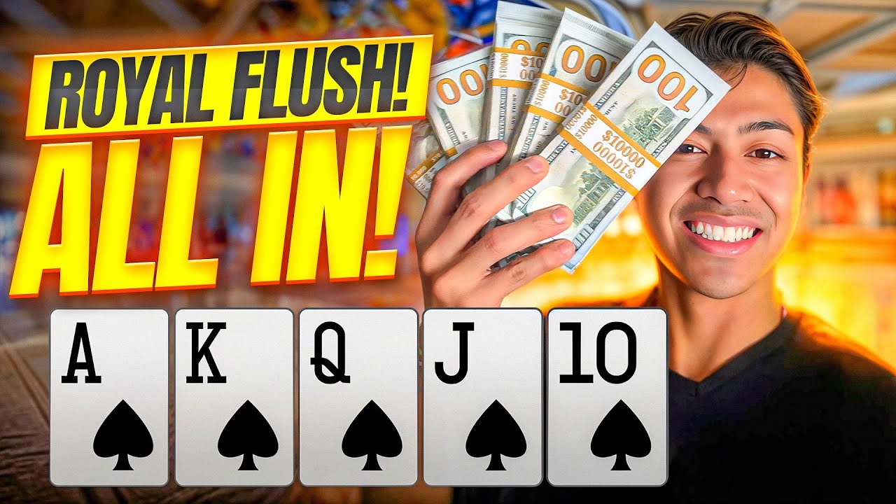 POKER DREAM HAND: I Hit a ROYAL FLUSH in an ALL-IN Pot!!! 🔥