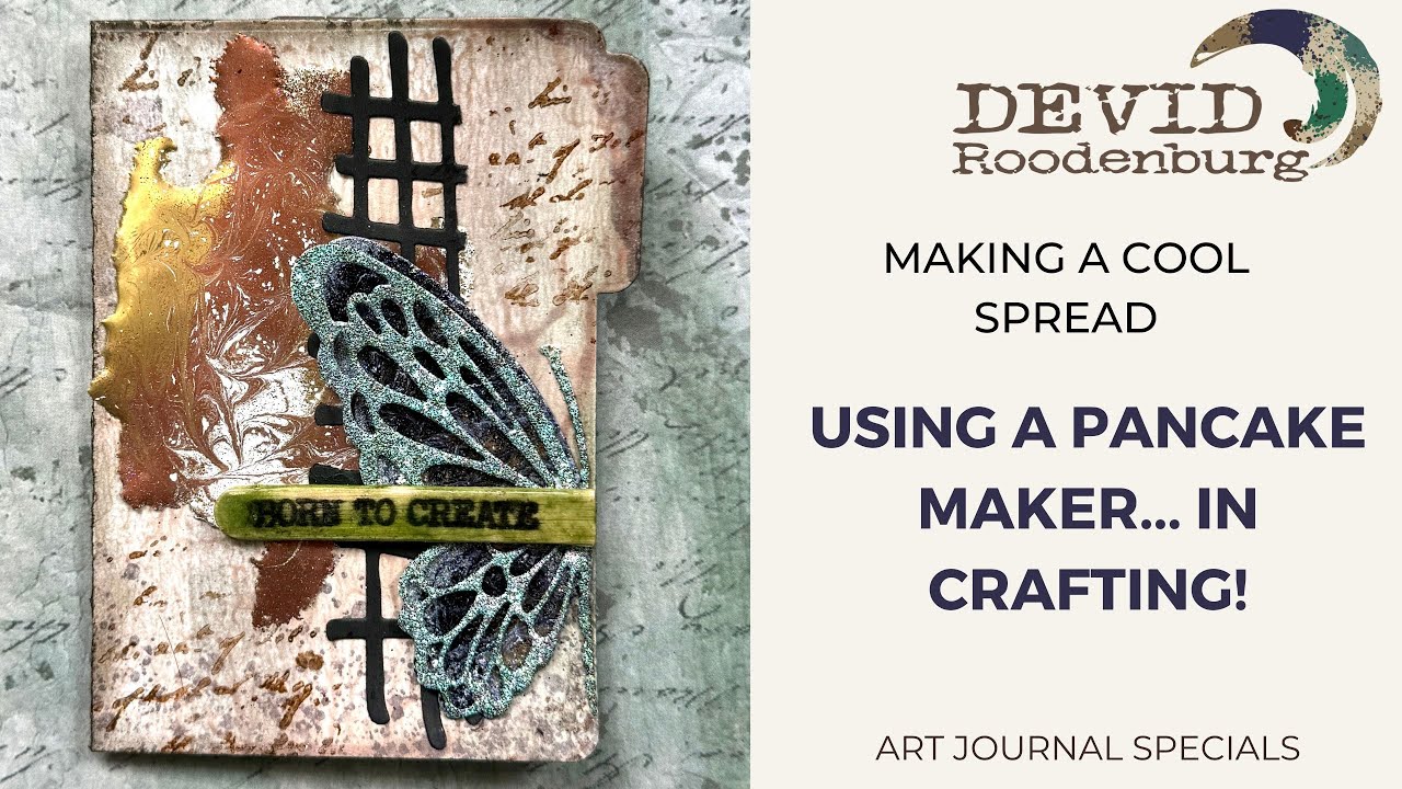 Using a weird tool for crafting    cool results!!