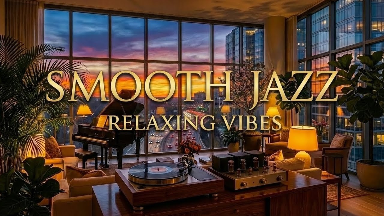 Smooth Jazz for Work & Concentration ☕️ Productive Background Music for Study