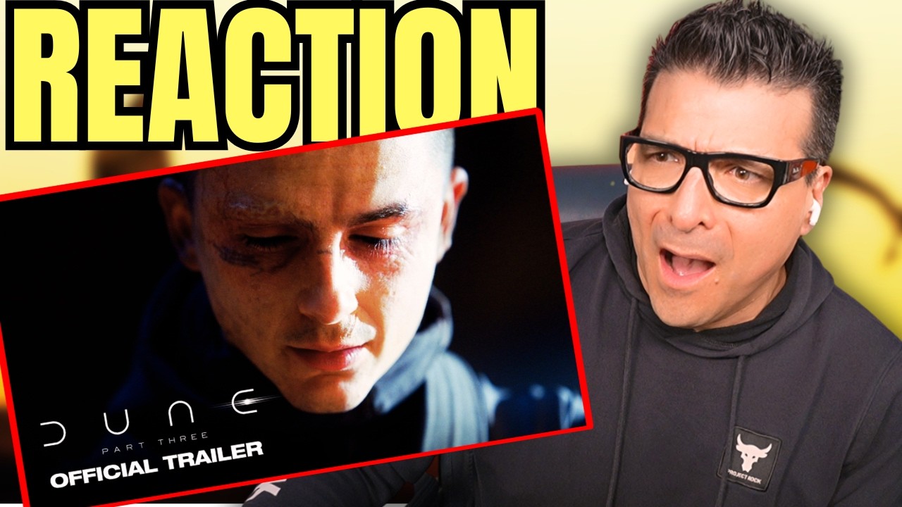 DUNE: PART THREE Official Trailer REACTION &mdash; Is Paul Beyond Redemption? | WB