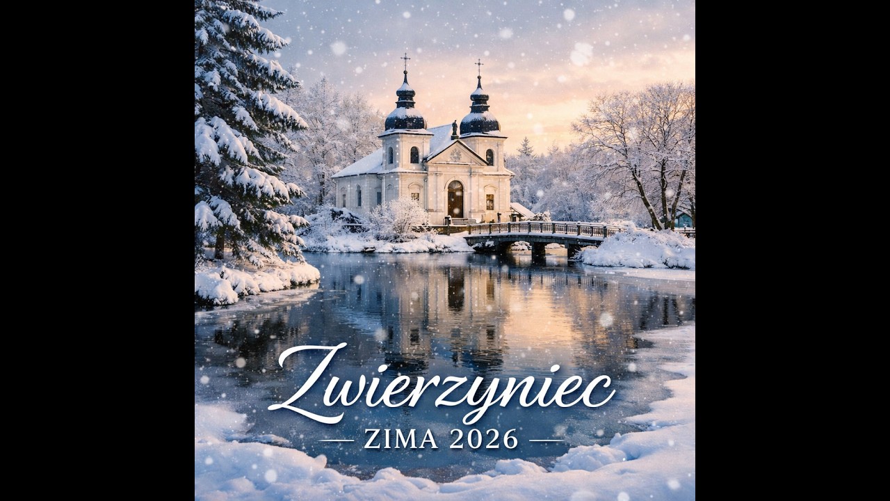 Kapliczka na wodzie w Zwierzyńcu - Zima 2026