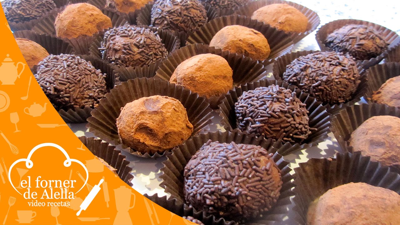 Trufas de chocolate