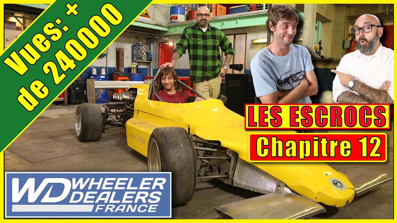 👀🦃 Wheeler Dealers France, formule 2 Marcadier. On nous prend pour des dindons  👀🦃