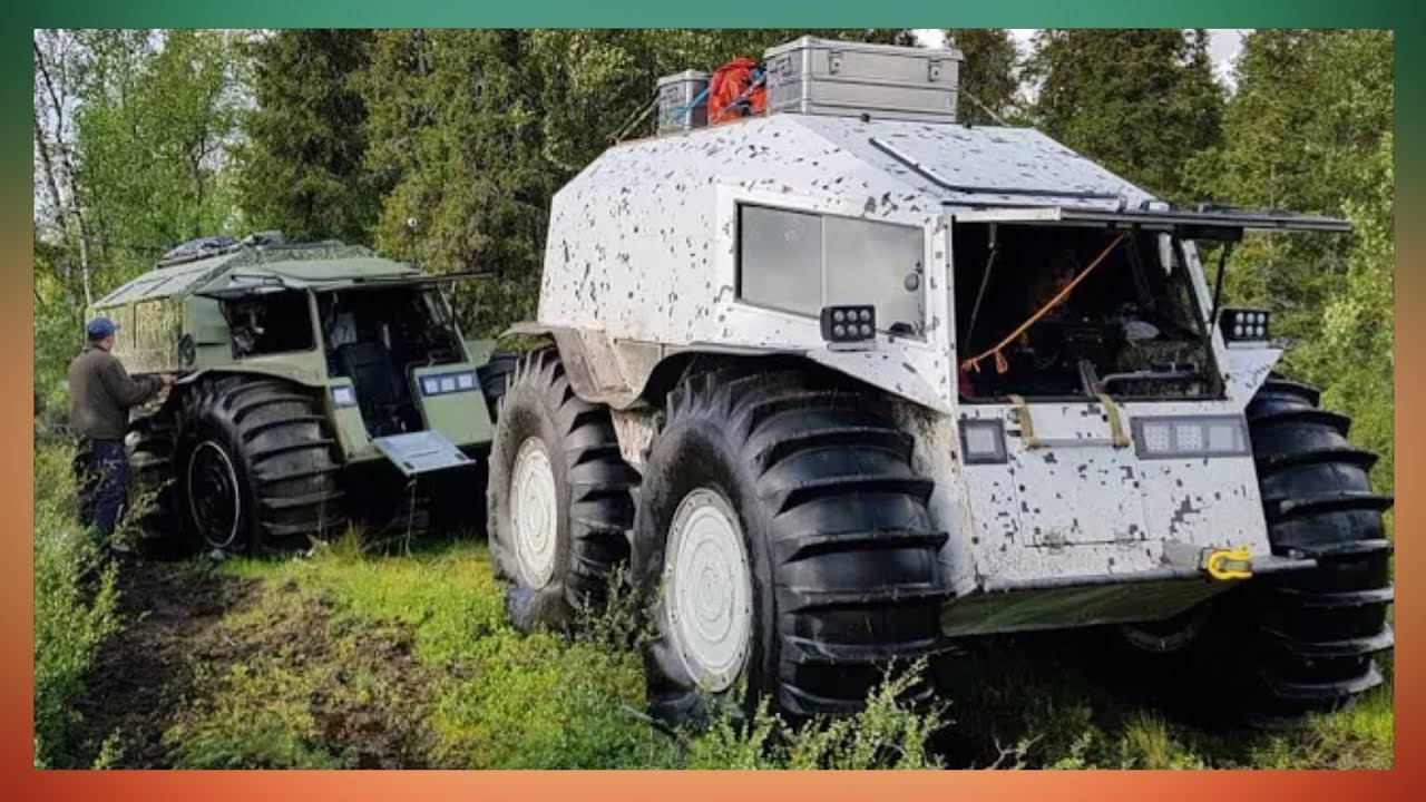 Extreme SHERP Adventures - Incredible Swamp Places!! Mega Trucks won't pass here!!