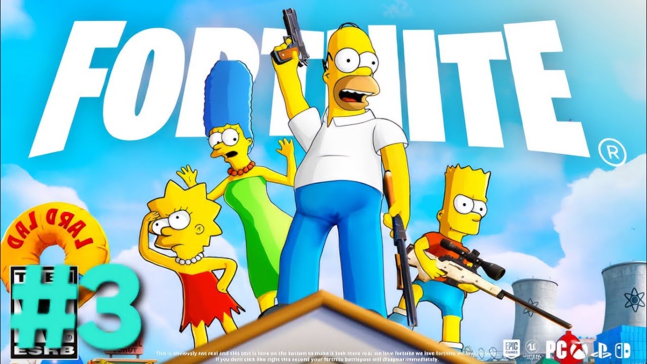 La leggendaria arma di Homer!!!-Fortnite ep3 gameplay ita