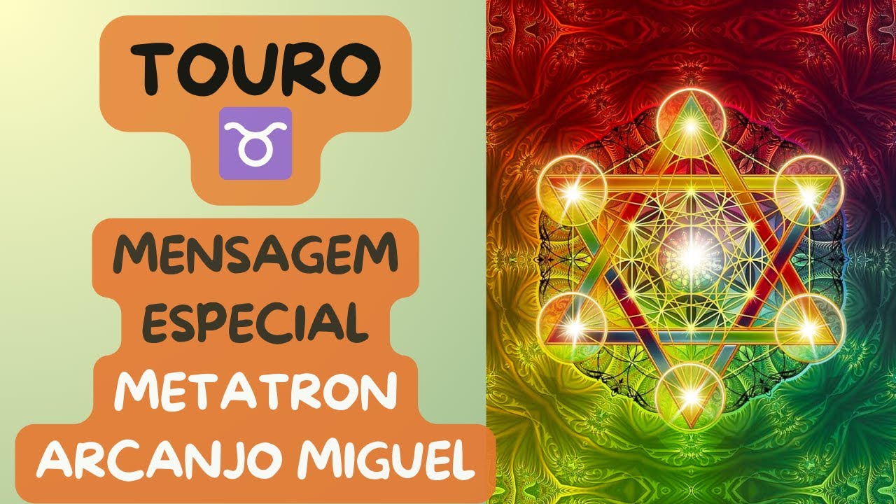 ☀️TOURO ♉  RECEBA ORIENTAÇÕES DO SERVIÇO MAGNÉTICO COM METATRON E ARCANJO MIGUEL.💫✨