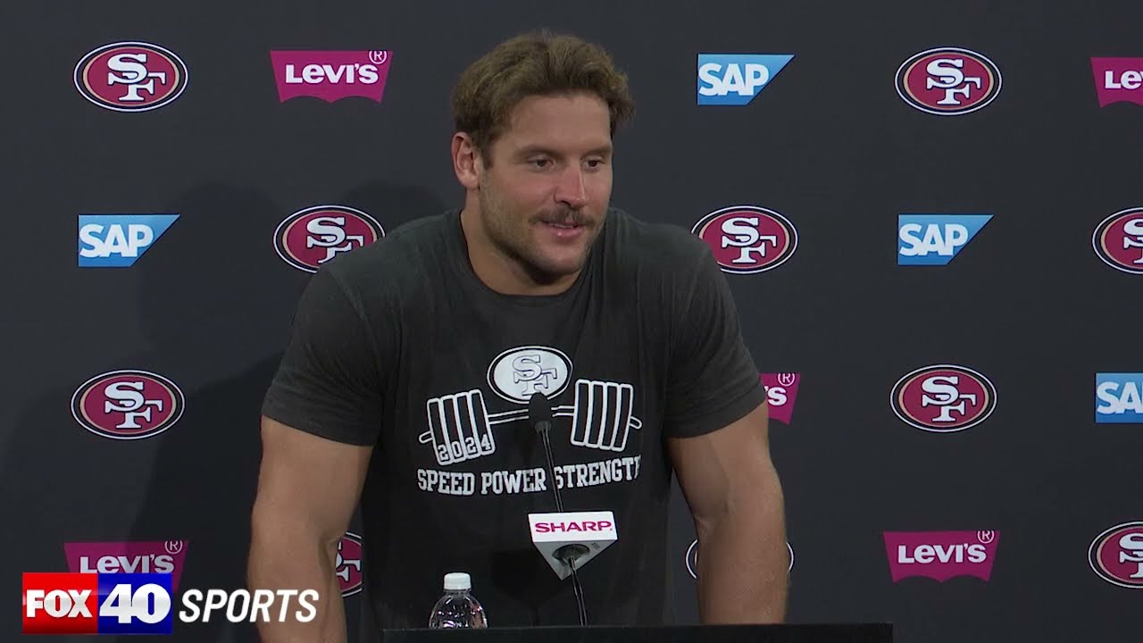 Nick Bosa discusses arrival to 49ers training camp, differences from last season's holdout