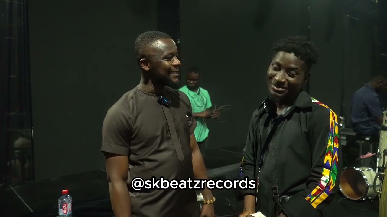 Skbeatz Interviews THE PERCUSSIONIST Who played At SONNIE BADU’s CONCERT. Appiah The Humble Guy