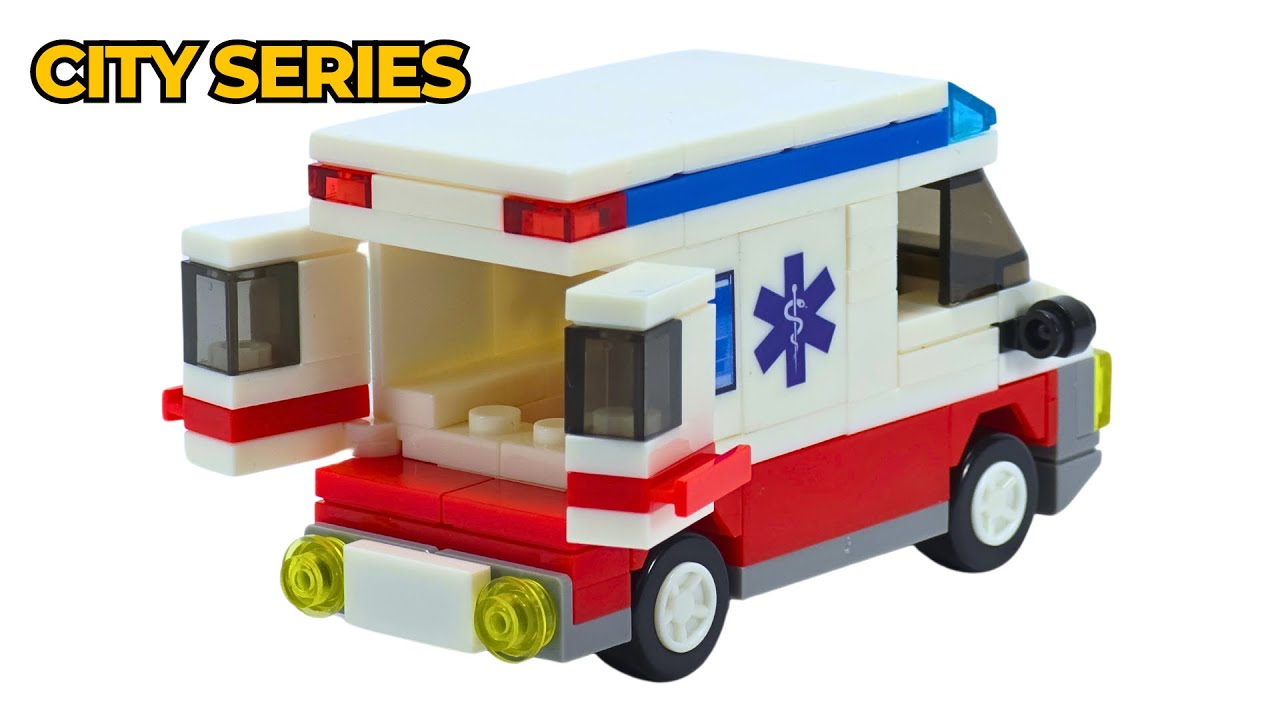 LEGO City - Ambulance - LEGO Speed Build | Unofficial LEGO