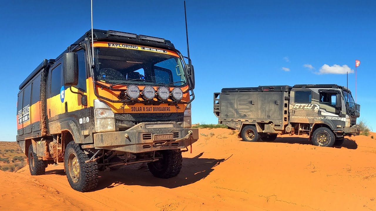 Simpson Desert with All Terrain Warriors