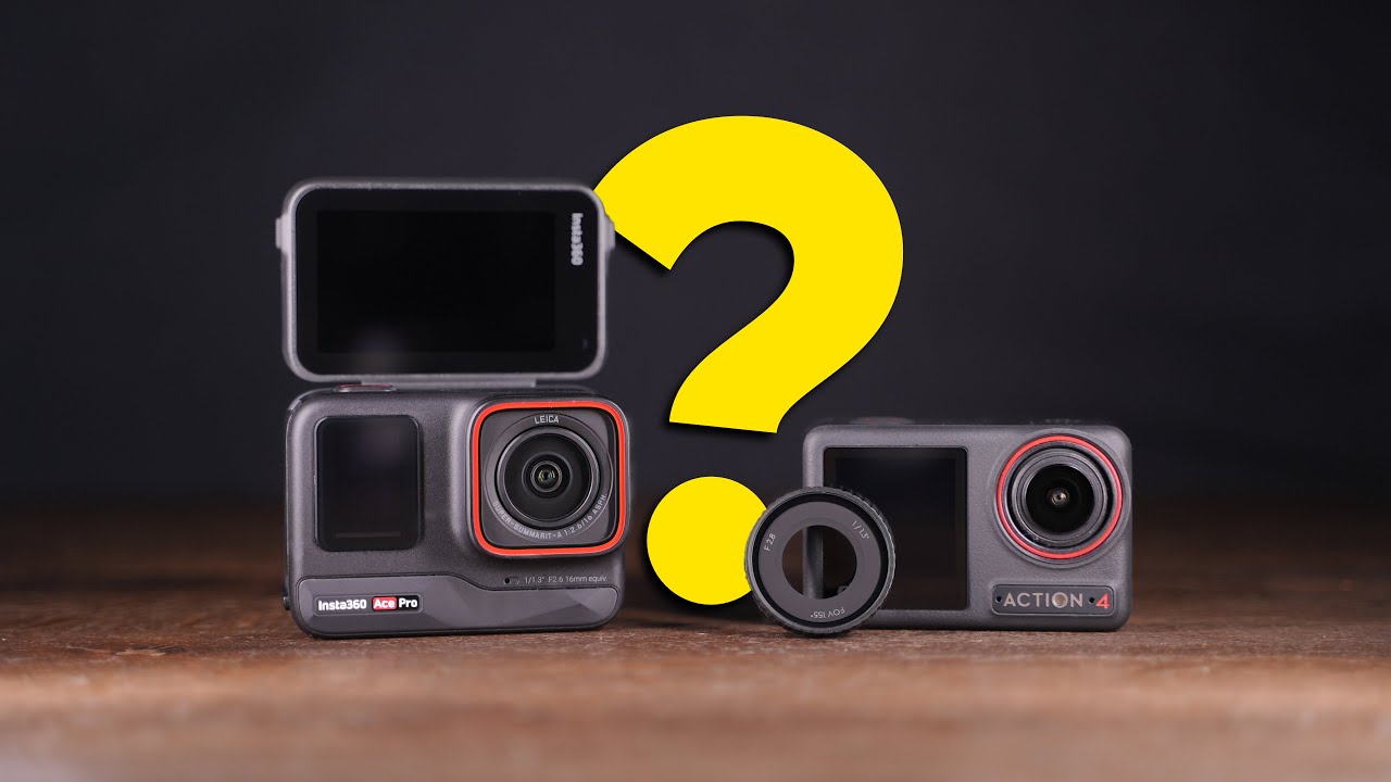 INSTA360 ACE PRO 8K против DJI ACTION 4 — 5 ключевых различий, которые ДЕЙСТВИТЕЛЬНО имеют значение!