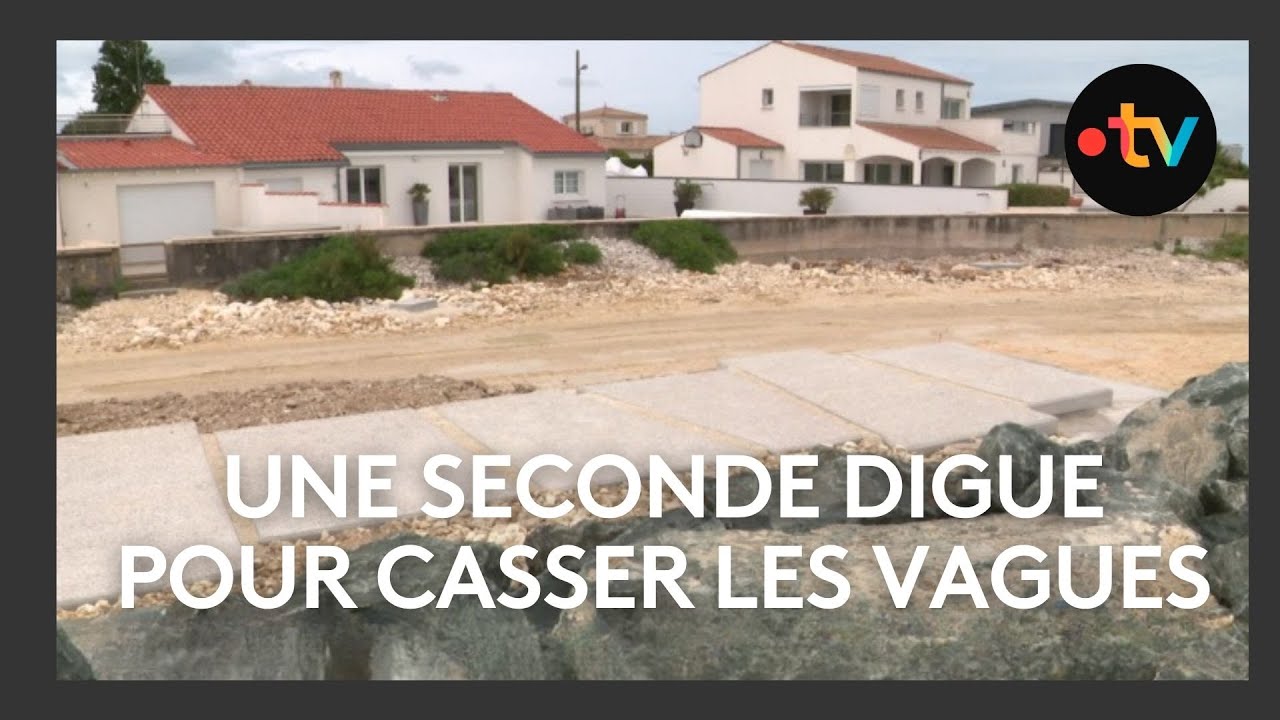 🌊 Création d'une deuxième digue à Fouras