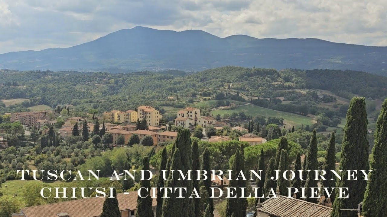 Tuscan & Umbrian Journey - Part 1 Chiusi & Città Della Pieve.