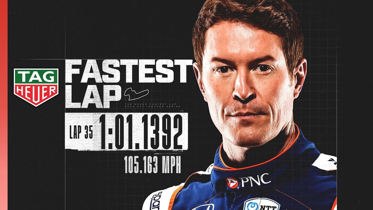 Scott Dixon lays down FASTEST lap on Streets of Toronto | TAG Heuer | INDYCAR