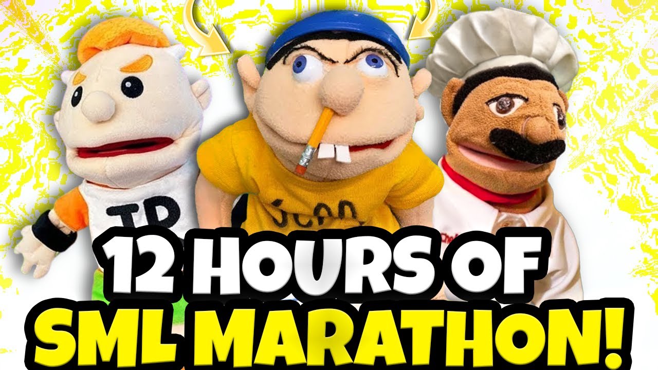 *12 HOURS* OF SML MARATHON! (FUNNIEST JEFFY VIDEOS)