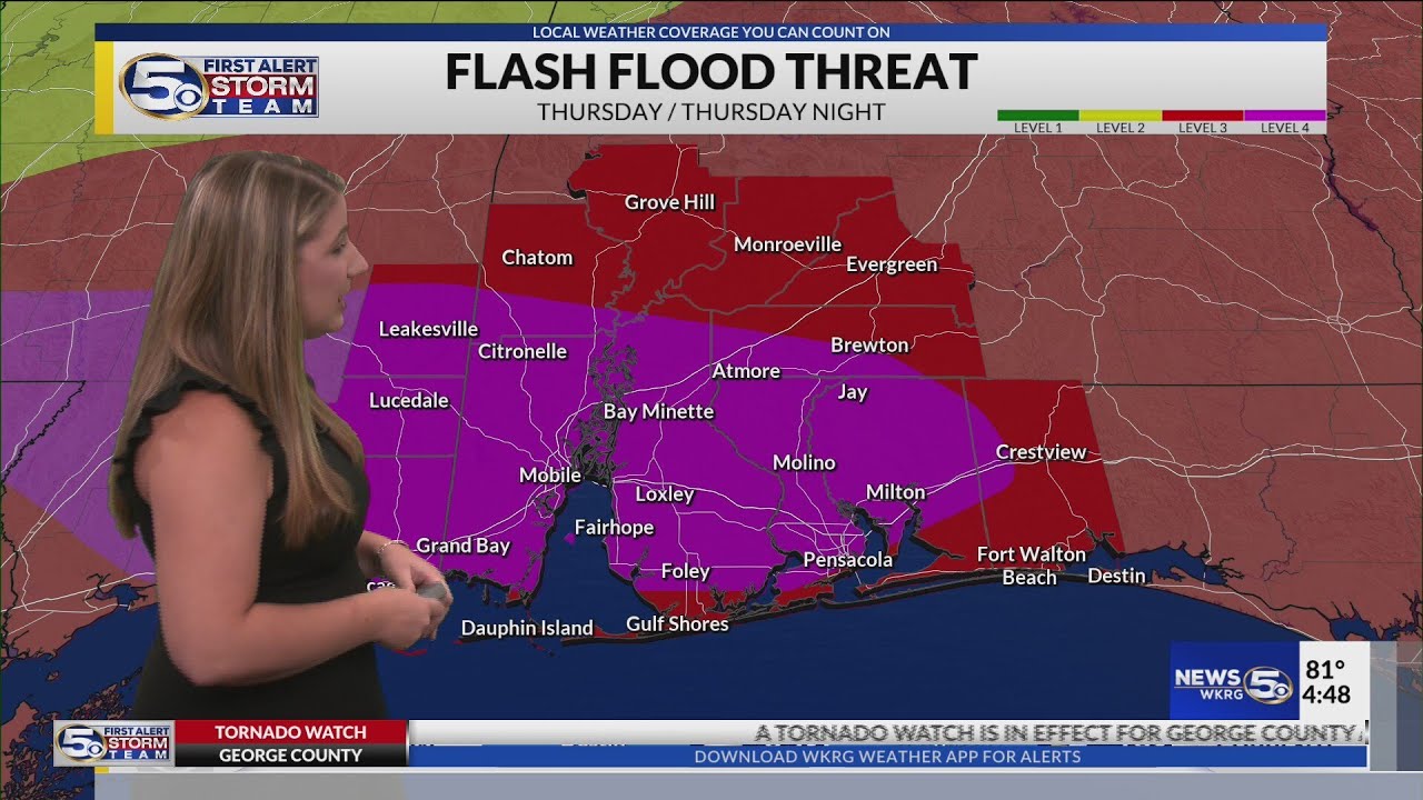 FORECAST | Dangerous flooding, possible severe weather, coastal hazards