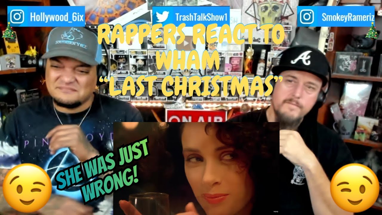 Реакция рэперов на песню Wham «Last Christmas»!!!