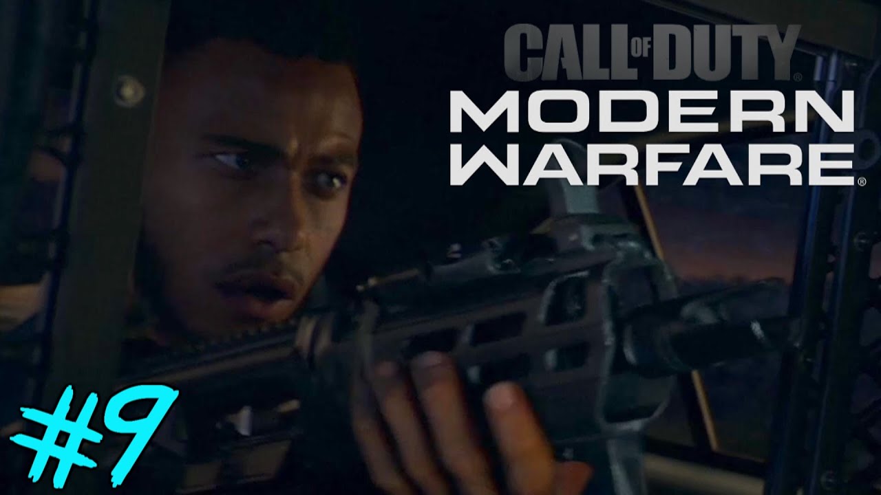 COD MODERN WARFARE : Lets Play #9 - RUSSISCHE VERFOLGUNGSJAGD !! 😱🔥