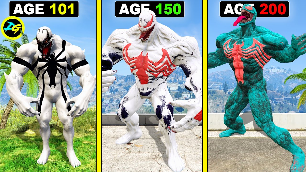 Surviving 200 YEARS As ANTI VENOM in GTA 5
