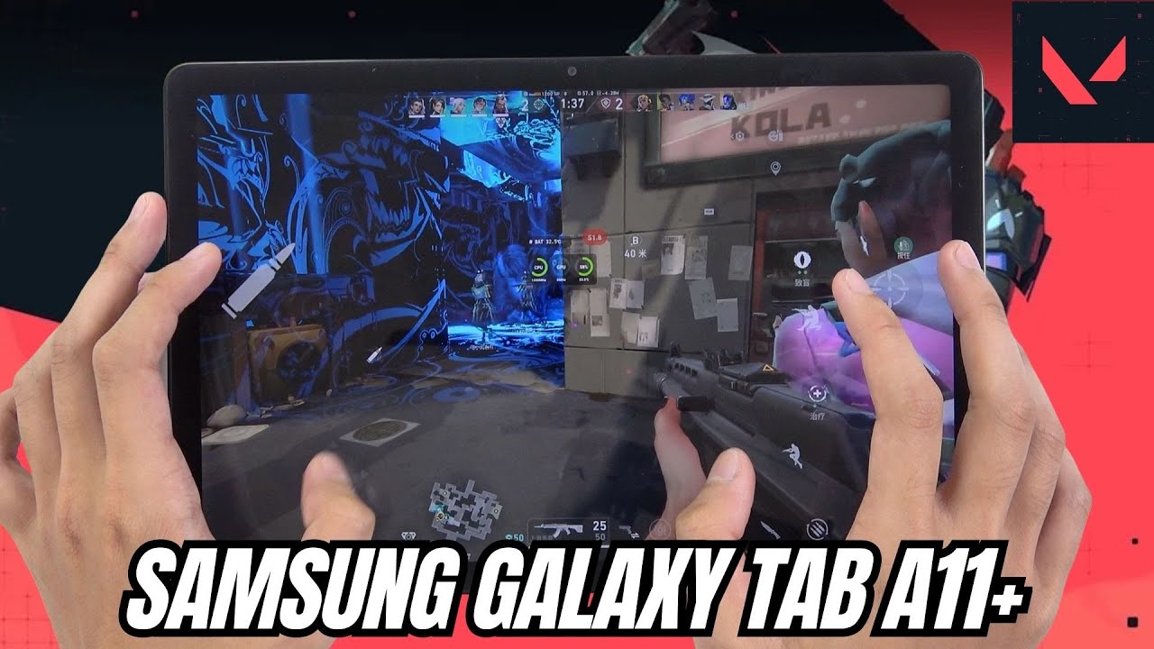 Samsung Galaxy Tab A11 Plus Test Game VALORANT | Dimensity 7300