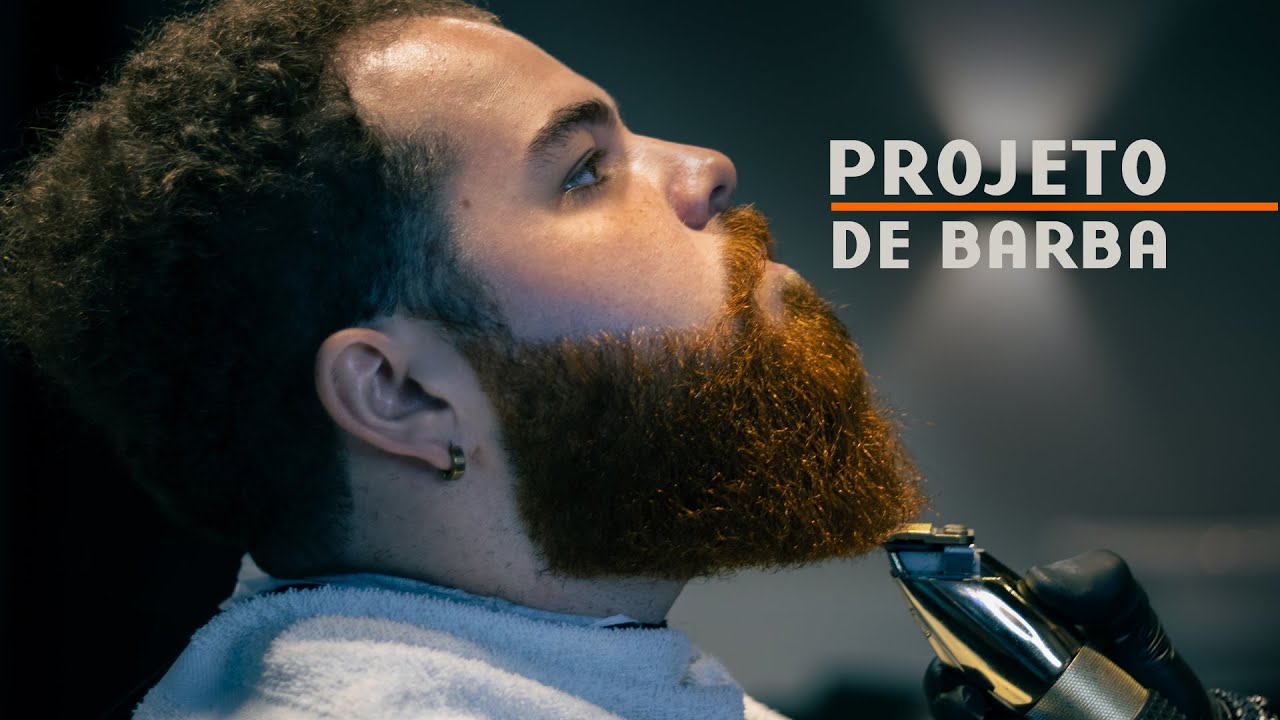 Aparando uma Barba Lenhador em um Rosto Arredondado