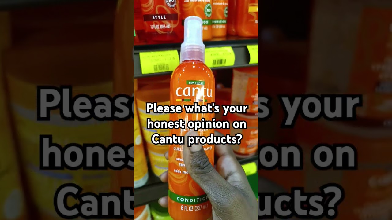 Jaka jest Twoja szczera opinia na temat produkt&oacute;w Cantu? #naturalhair #cantu #4chair #monkeysspinningmonkeys