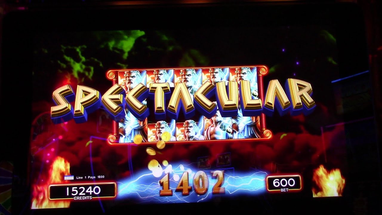 Zeus Lightning Respin $6.00 a pull! Megabucks $3.00 a pull Wynn Season 4