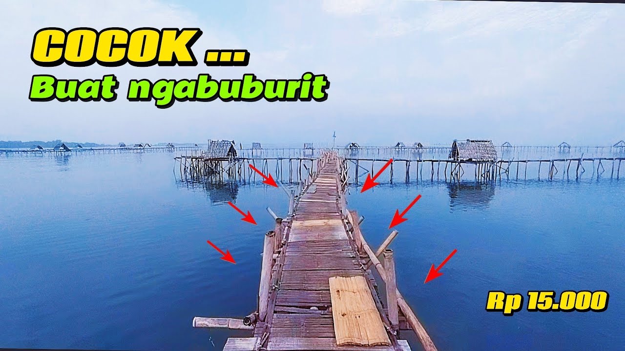 Puasa‼️.. ini solusinya, mancing bagan pinggir murah meriah cukup 15k || pulo cangkir kronjo