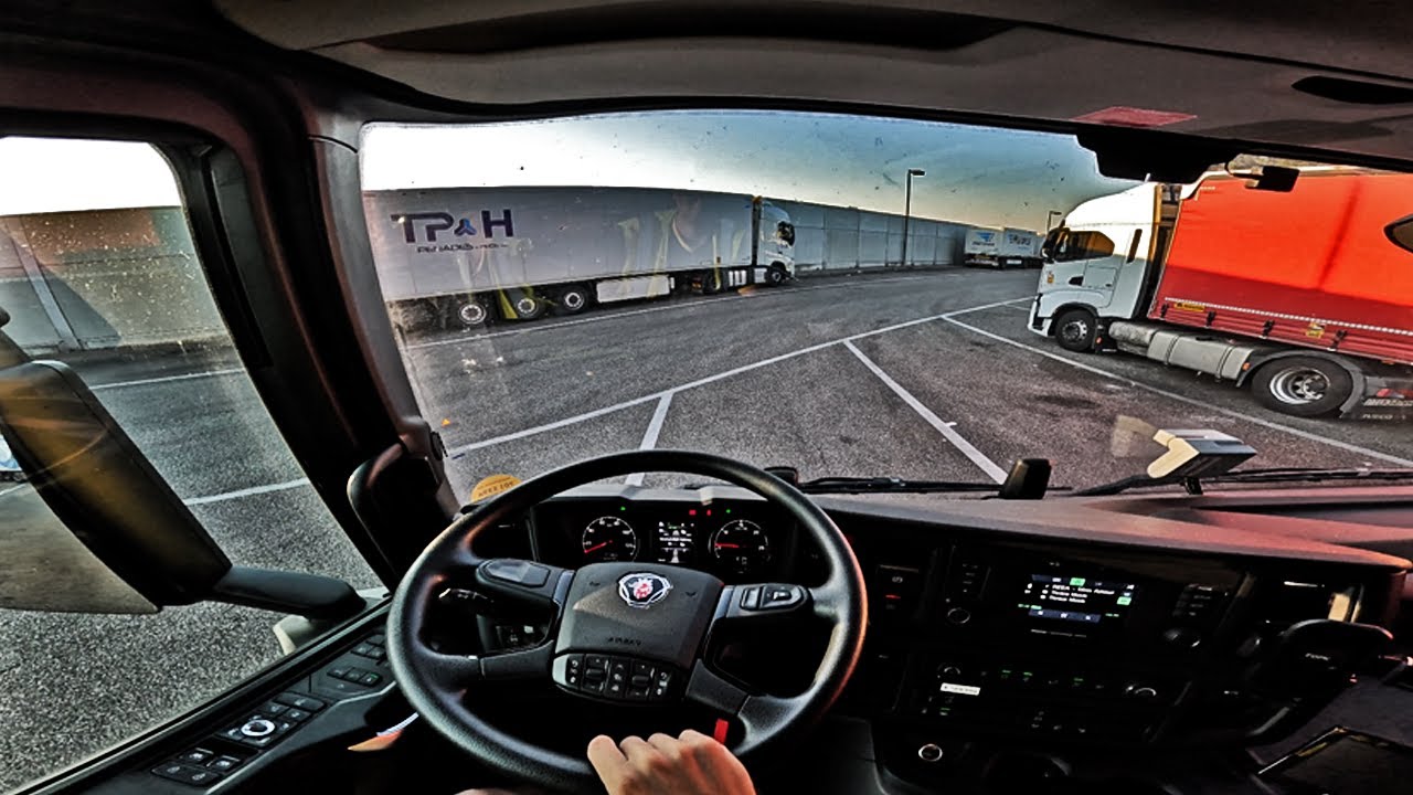 Scania Next Gen | Ein Tag als Postfahrer in Deutschland &ndash; LKW-Fahrt & Fahreralltag hautnah in 4K
