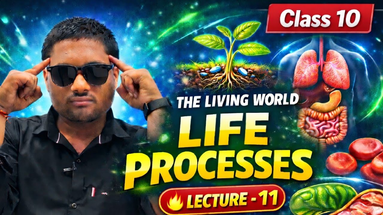 Lecture 11 – Mechanism of Breathing | Class 10 Biology | CBSE & ICSE 2026 | By Abhishek Sir