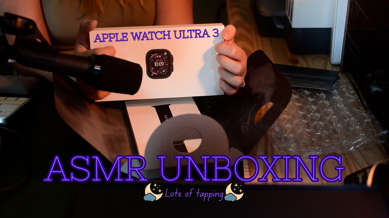 ASMR Apple Watch ULTRA 3 Unboxing