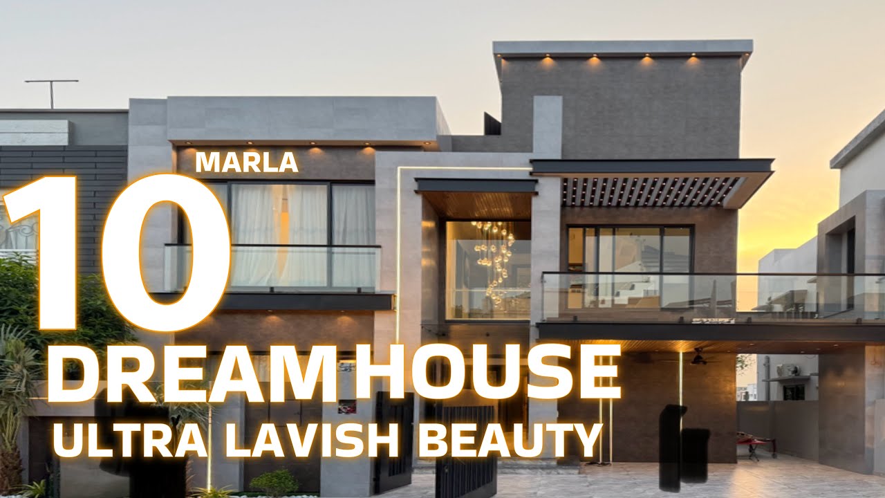 Discover your LAVISH 10 Marla DREAM HOUSE for Sale in Lahore's Bahria Town