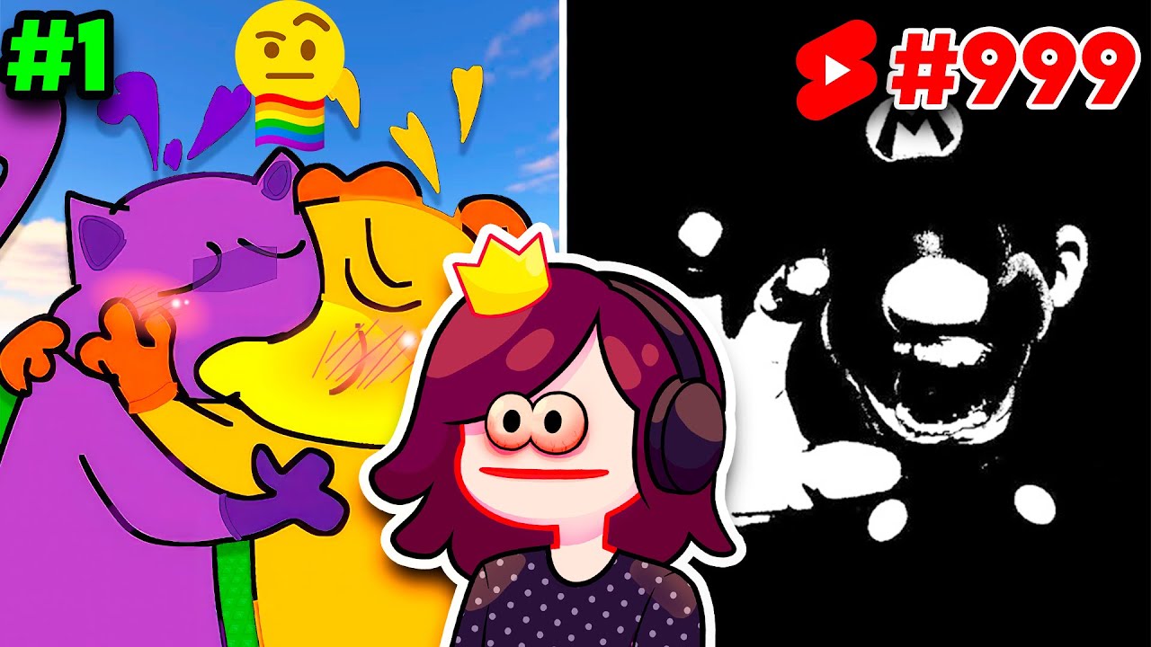 VI LOS SHORTS MÁS CURSED DE YOUTUBE💀​😱​