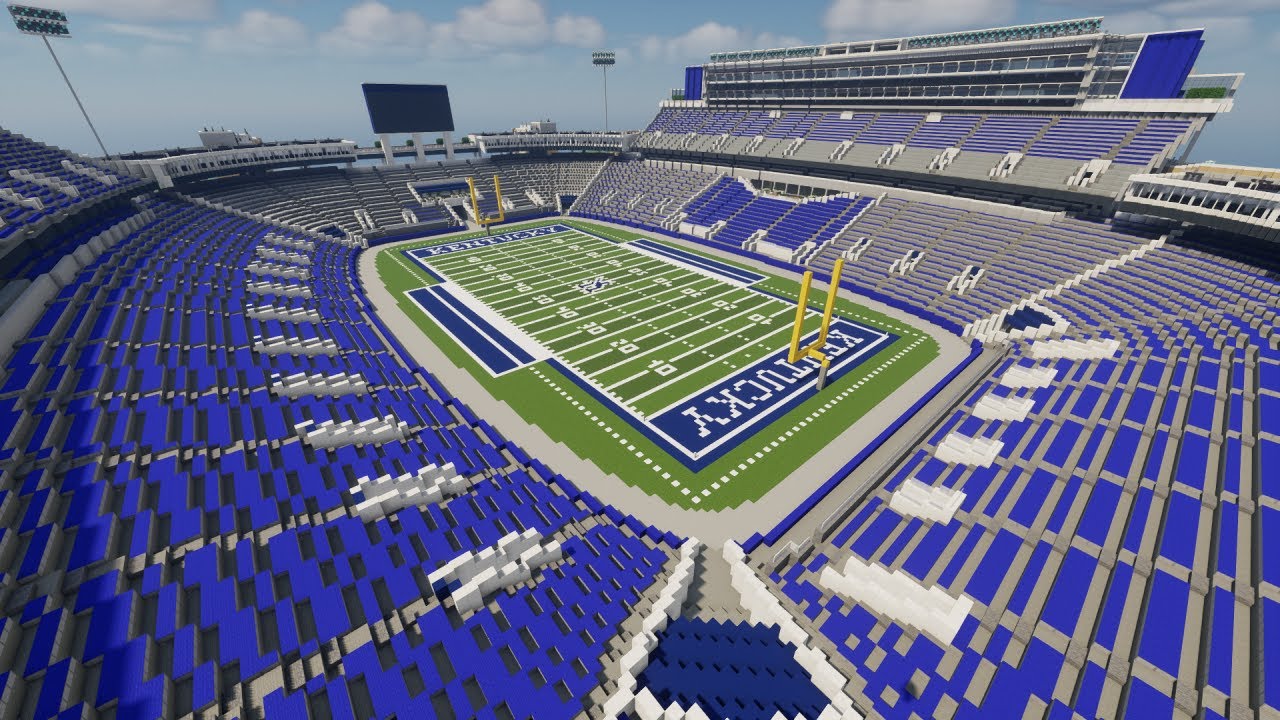 Minecraft Kroger Field (University of Kentucky Wildcats) Cinematic +DOWNLOAD | TheCraftCrusader