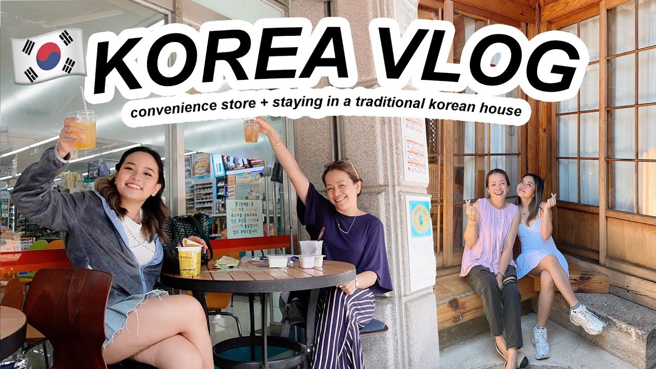 WE'RE IN KOREA! 🇰🇷 Convenience Store Food + Staying at a Hanok | Mommy Haidee Vlogs