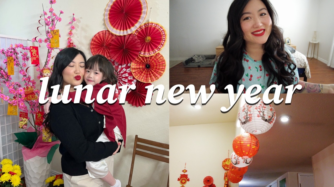VLOG 🧧| GRWM FOR LUNAR NEW YEAR CELEBRATION!