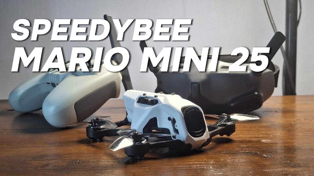 UNBOXING SPEEDYBEE MARIO MINI 25 DAN DJI O4 PRO