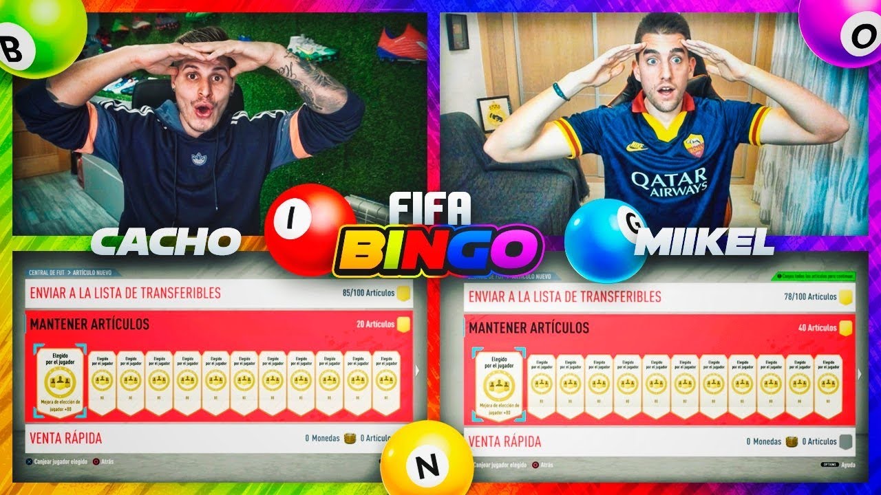 FIFA BINGO DISCARD CHALLENGE CON PLAYER PICKS +80!! | FIFA 20
