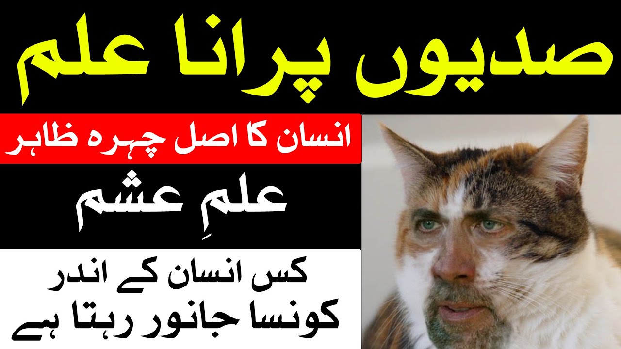 Insan Ka Asal Chehra Dekhne Ka Tarika Sadiyon Purana ilm asham Face Reading چہرہ پڑھنا Mehrban Ali