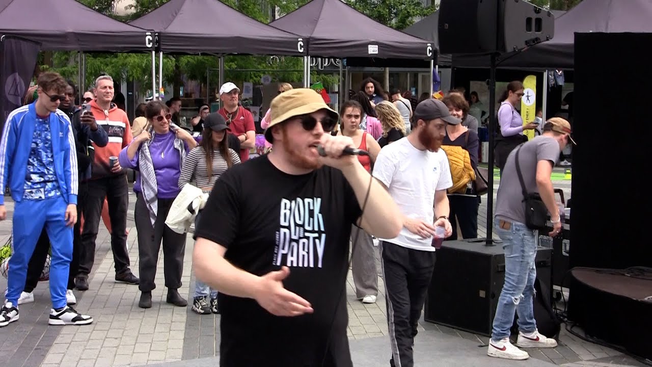 Block party Charleroi 25 mai place verte