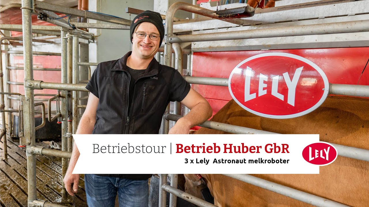 3 x Lely Astronaut Melkroboter | Betriebsvorstellung Huber GbR