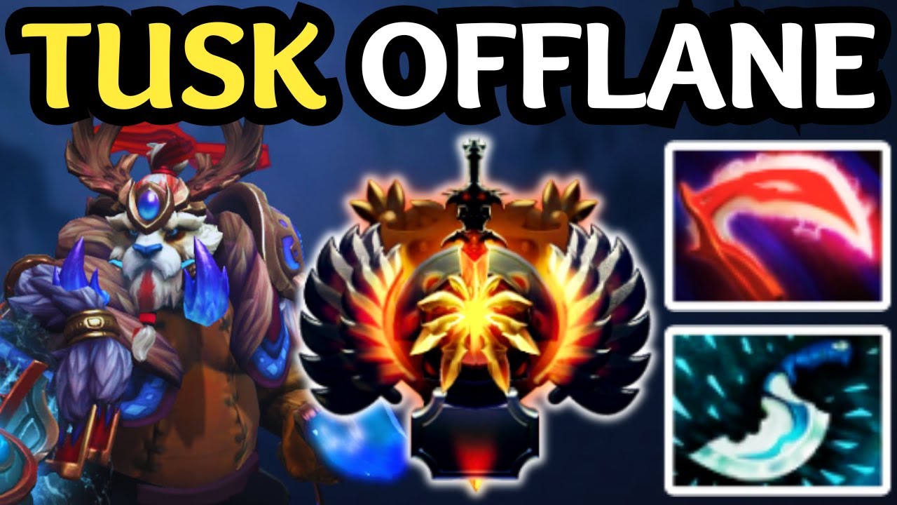 🔥 TUSK OFFLANE | ROLL IN, PUNCH HERO 🔥 DOTA 2 GAMEPLAY