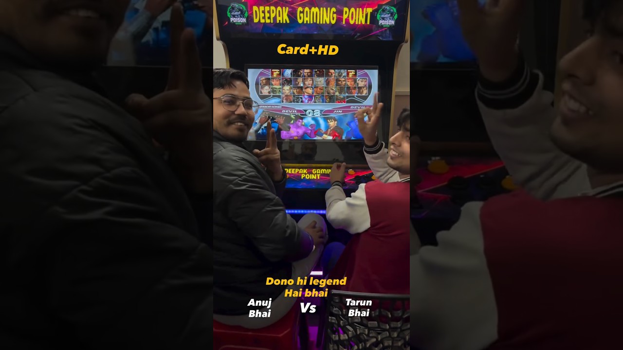 Legend vs Legend ⚔️ Tekken Tag Card HD | Anuj Bhai vs Tarun Bhai