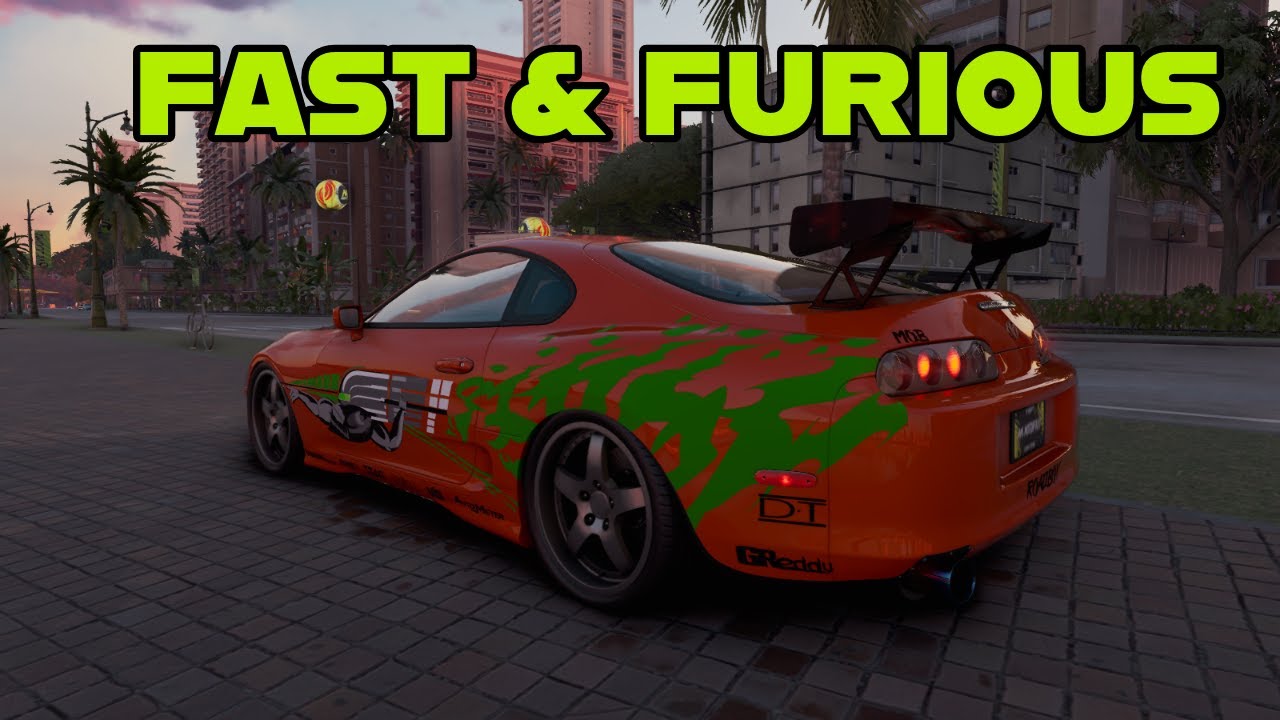 Paul Walker’s Toyota Supra | Fast & Furious | The Crew Motorfest
