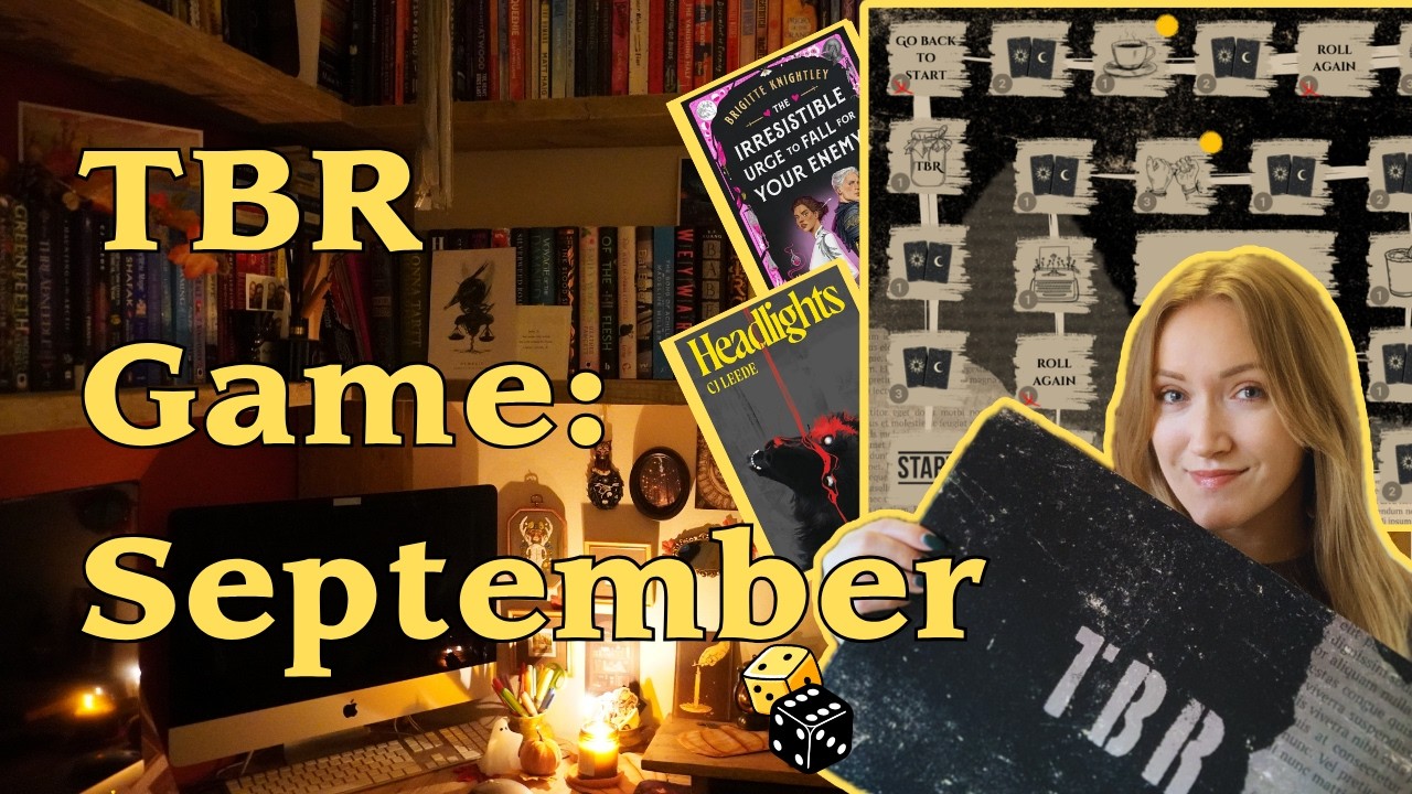 Моя игра TBR выбирает книги на сентябрь 📚🎲 [& Magical Readathon]