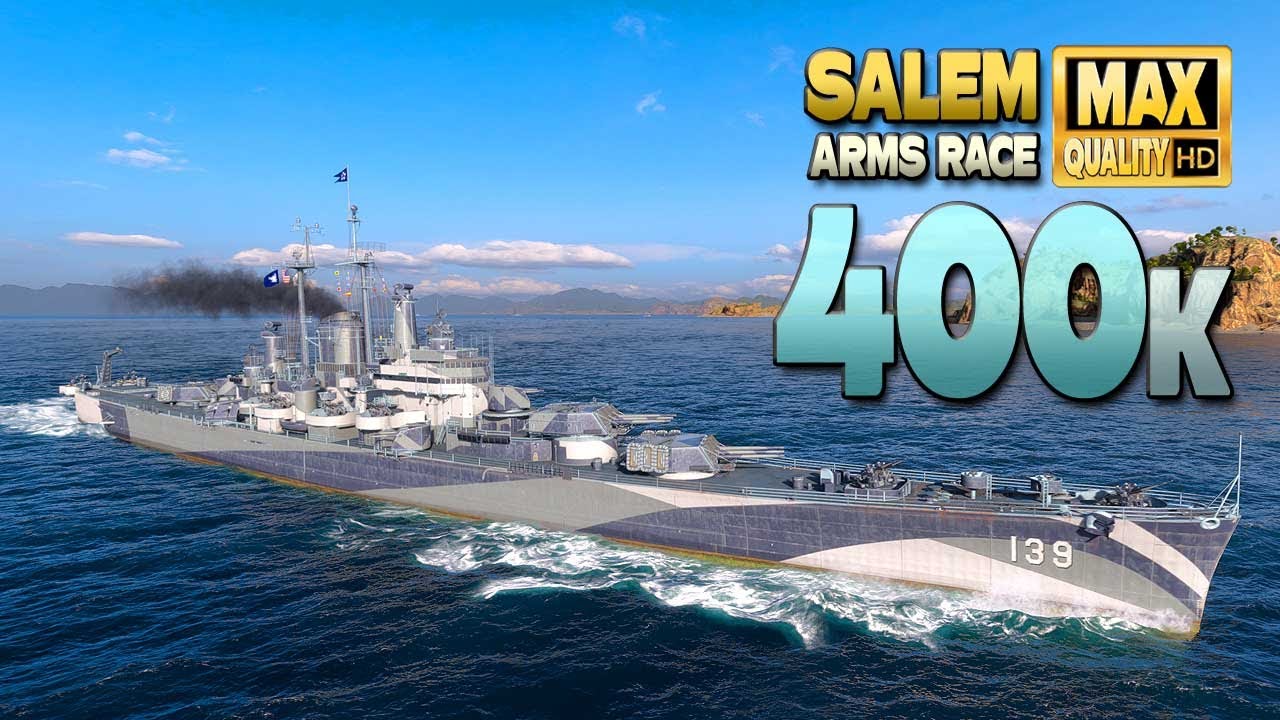 Крейсер Салем: Герой западного фланга - World of Warships