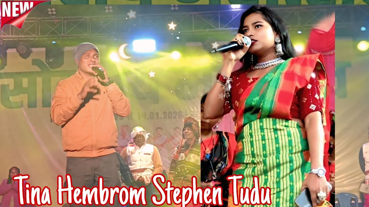 Tina Hembrom Stephan Tudu Rajiv Baskey / Santail Stage Program Video 2026