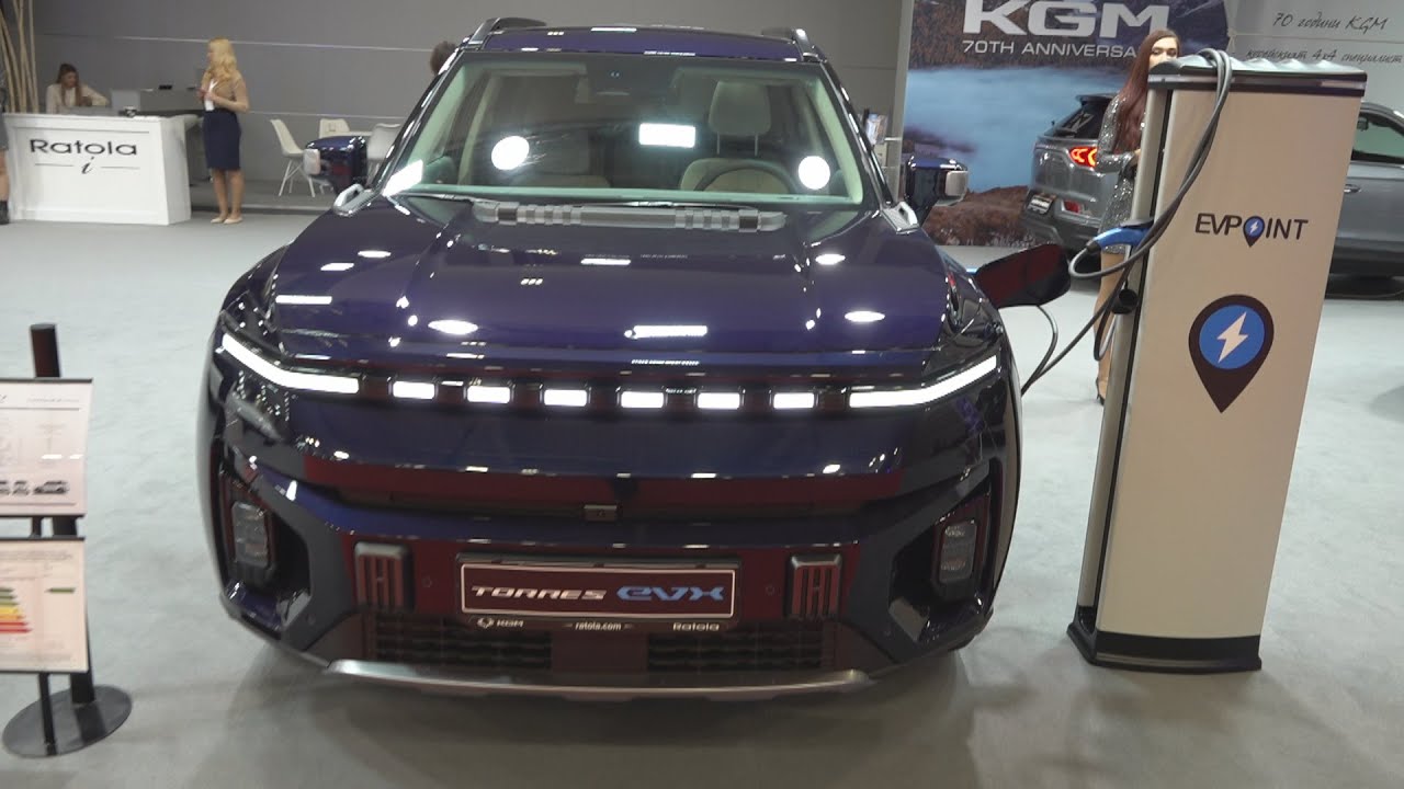 KGM Torres EVX Car (2025) Exterior and Interior