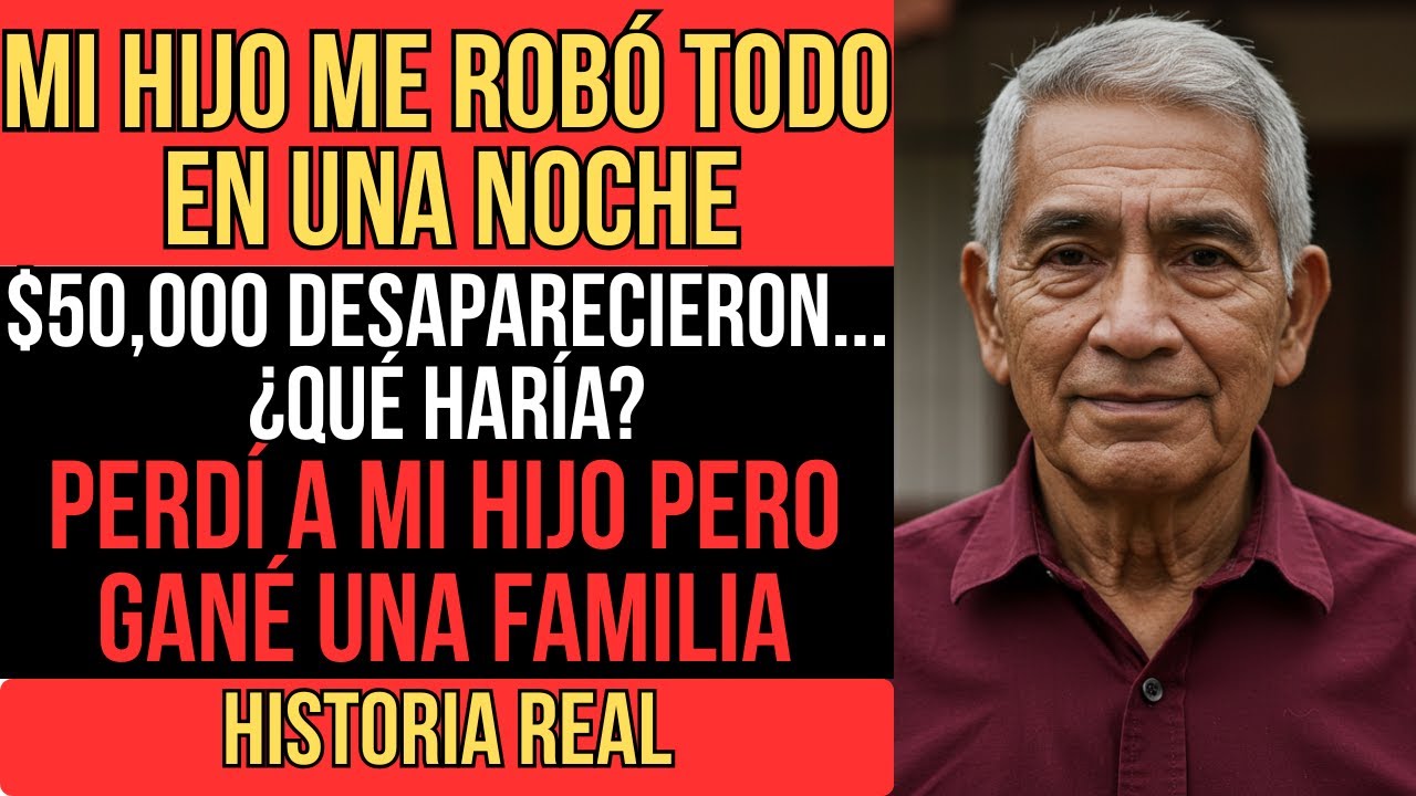 DESPUÉS DE LA CENA, REVISÉ MI CUENTA Y ESTABA VACÍA. MI HIJO Y NUERA DIJERON...